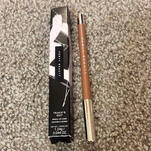 Fenty Beauty Pencil Lip Liner in Warm Brown with Gold Cap